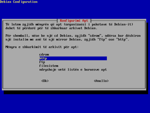 Metoda e instalimit