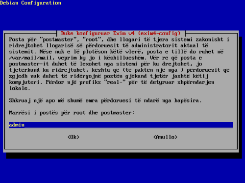 Instalimi i programeve - Exim
